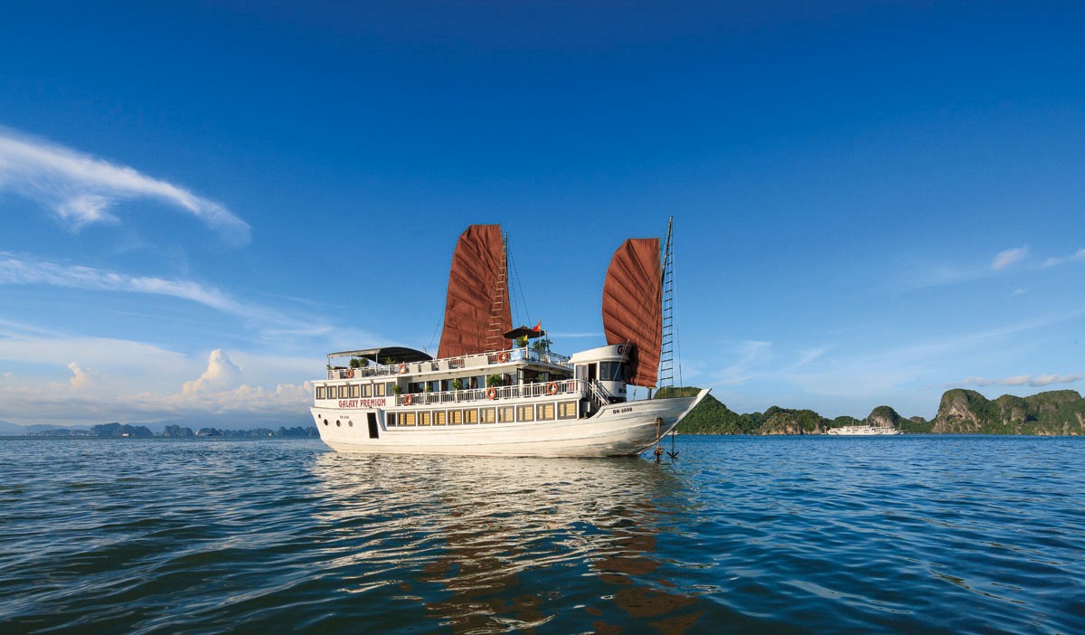 GALAXY HALONG BAY CRUISE 2 DAYS 1 NIGHT & 3 DAYS 2 NIGHTS FROM 122$/ PERSON ONLY